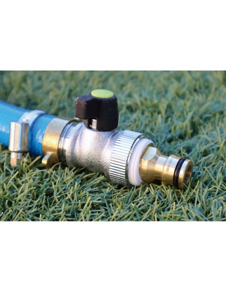 Conector roscado macho 1/2" laton aqua control