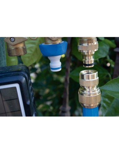 Conector rápido latón 3/4"