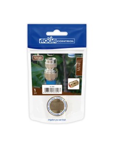 Conector rápido stop latón 5/8" 2