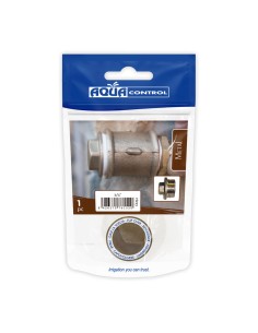 Tapón macho de 3/4" latón aqua control 2