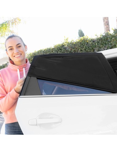 Pack 2 unid. malla parasol para coche uvlock...