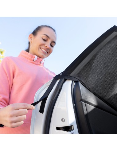 Pack 2 unid. malla parasol para coche uvlock...