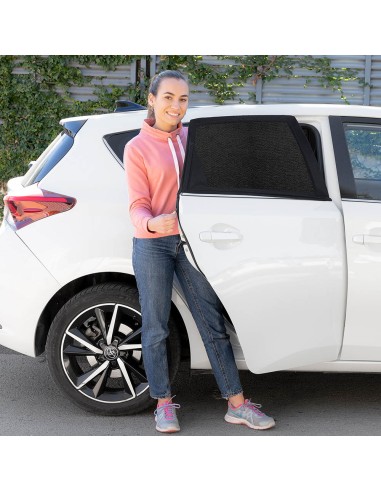 Pack 2 unid. malla parasol para coche uvlock...