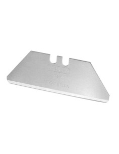 Blister 10 hojas trapezoidales 62 mm punta redondeada para cúter 2-11-987 stanley 84474