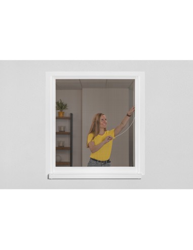 Mosquitera easy click 100x120cm fibra de...