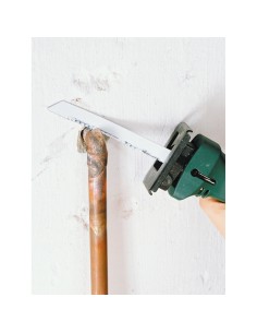 Pack 2 hojas de sierra de sable bim, metal, fino, longitud 150mm 2298000 wolfcraft 2