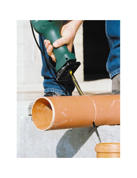 Pack 2 hojas de sierra de sable cv, madera, plástico, longitud 300mm 2296000 wolfcraft