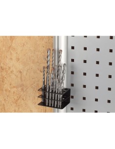 Soporte para brocas para panel perforado wss 6804000 wolfcraft 2