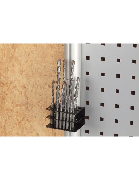 Soporte para brocas para panel perforado wss 6804000 wolfcraft