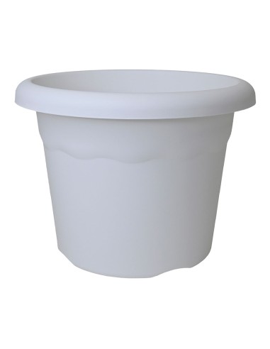 Maceta de inyeccion color blanco ø35cm plastiken