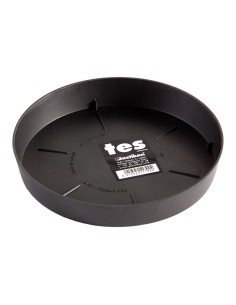 Plato de inyeccion para maceta tes ø17cm antracita plastiken