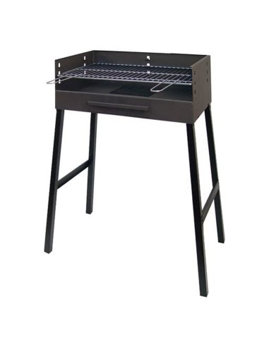 Barbacoa con parrilla zincada 69x40x92cm imex el zorro