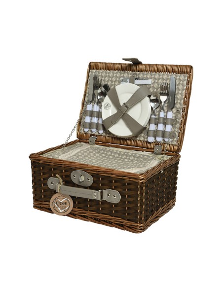 Set de picnic en cesta de mimbre 803269