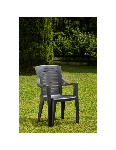 Silla talia color antracita