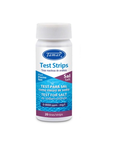 Kit test con 20 tiras analizadoras sal 1175720000, tamar