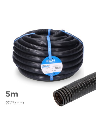 Corrugado para exterior medida 23mm m-32 5m ce