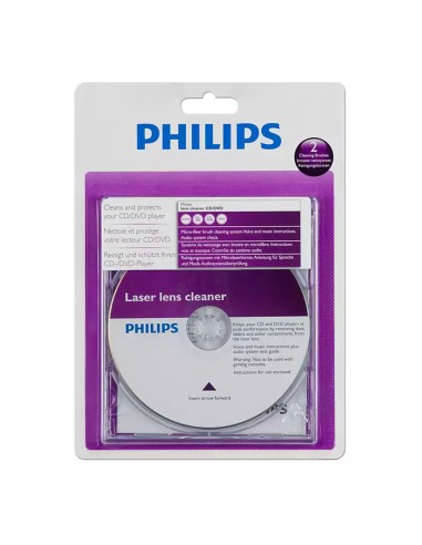 Cd limpiador de lente para reproductor cd/dvd...