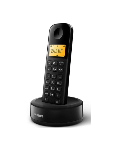 Teléfono fijo inalámbrico d1601b/34 philips