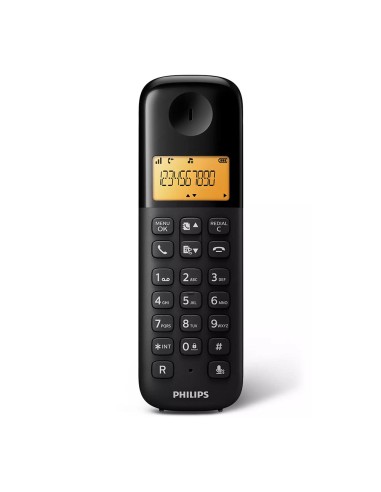 Teléfono fijo inalámbrico d1601b/34 philips