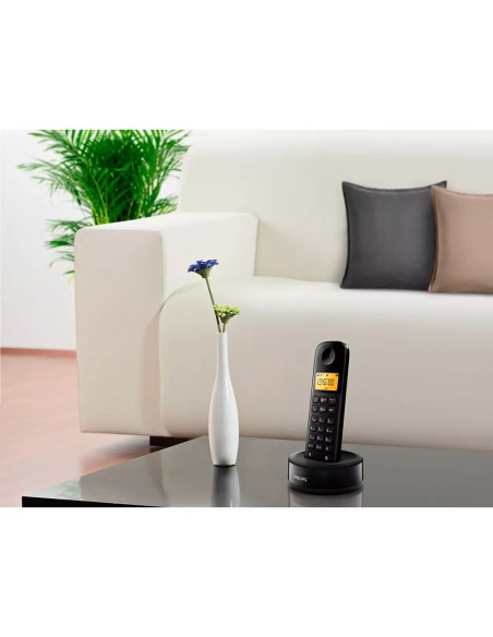 Teléfono fijo inalámbrico d1601b/34 philips