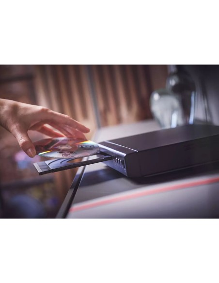 Reproductor dvd con mando a distancia taep200/16 philips