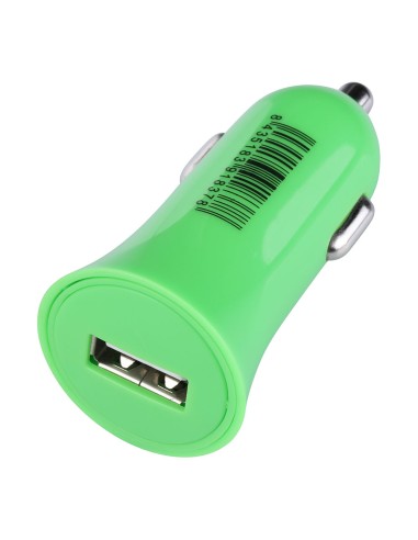 Cargador usb para coche colores surtidos nk