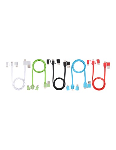 Cable 6 en 1, 1 m colores surtidos