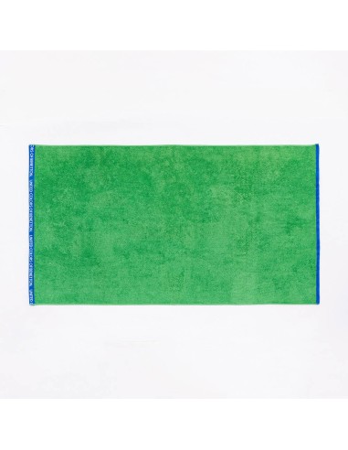 Toalla de playa 160x90cm 450g/m² verde benetton