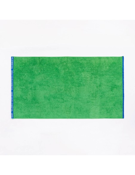 Toalla de playa 160x90cm 450g/m² verde benetton