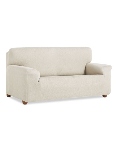 Funda teide marfil elástica para sofa 3 plazas belmarti