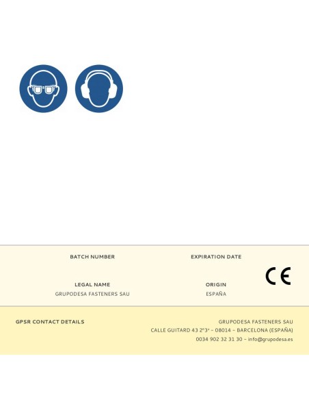 Clavadora neumática csk p06 expert 86900006 salki