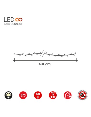 Guirnalda luminosa easy-connect...