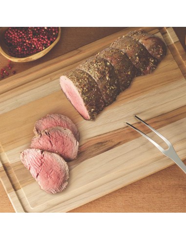 Tabla de corte rectangular en madera acabado...