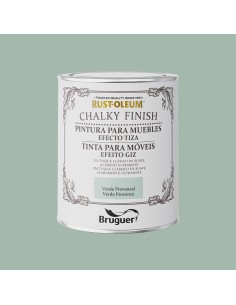 Rust-oleum chalky finish muebles verde provenzal 0,750l 5733888 bruguer