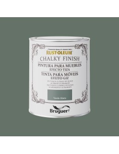 Rust-oleum chalky finish muebles verde abeto 0,750l 5733889 bruguer