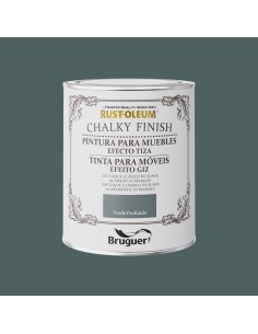 Rust-oleum chalky finish muebles verde profundo0,750l 5733890 bruguer