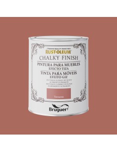 Rust-oleum chalky finish muebles terracota 0,750l 5733893 bruguer