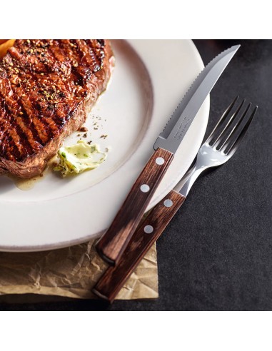 Juego para asado 12 piezas fsc polywood castaño...