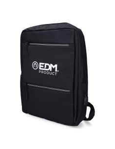 *merchandising* mochila de oficina negra pierre delone edm