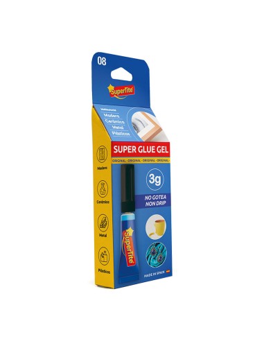 Adhesivo instantaneo gel blister 3 g