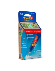 Adhesivo plasticos flexibles,blister 20ml 2452 supertite