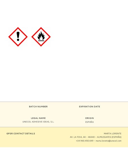 Adhesivo pvc, blister 30ml 2445 supertite