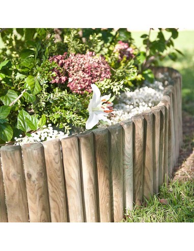 Bordura de madera 20x5x200cm f30014 faura