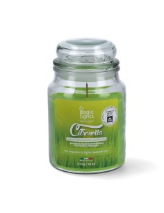 Vela citronela en tarro 510ml magic lights 2