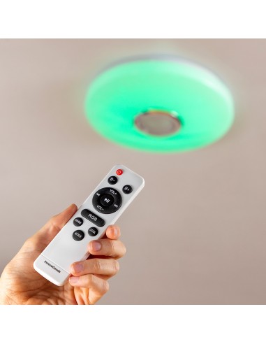 Plafón led circular con altavoz lumavox ø 29 x...