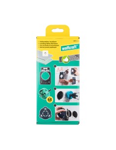 Kit de instalaciones de cajas eléctricas 5897000 wolfcraft 2