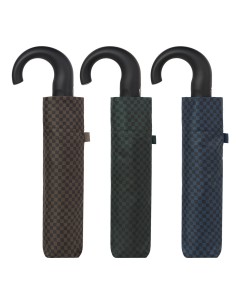 Paraguas mini automatico 8 varillas ø101cm pongee puño curvo clima colores / modelos surtidos