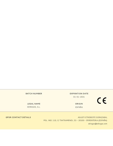 Kit regulador de gas + manguera edragas