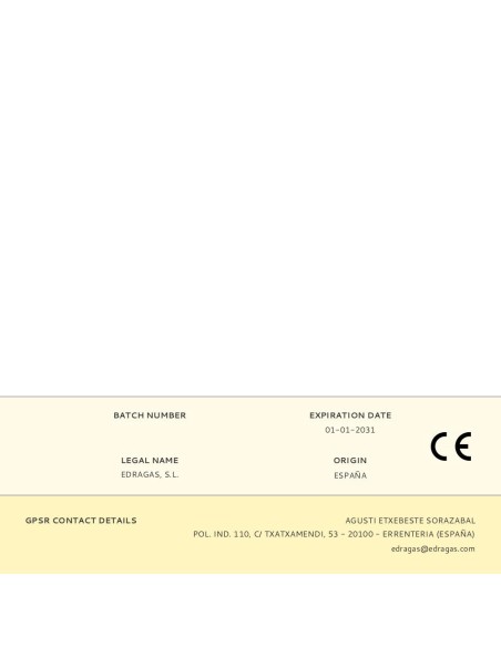 Kit regulador de gas + manguera edragas