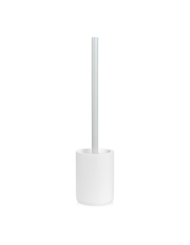 Escobillero wc resina blanco mate ø9,5 x 40,5 cm